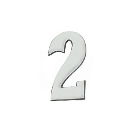 Número Alumínio Polido Nº 2 - SPLENDORE