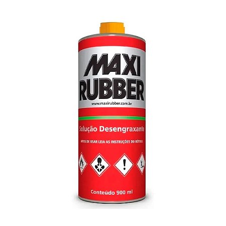 Solução Desengraxante 900ml - MAXI RUBBER