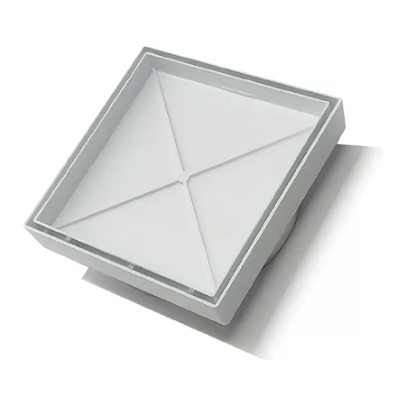 Ralo Oculto 15x15 Branco - SPLENDORE