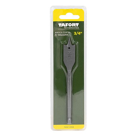 Broca Chata P/ Madeira 3/4" - TAFORT