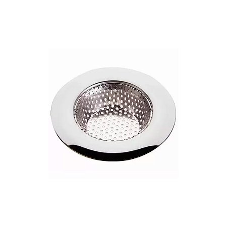 Ralo Inox Pia Cozinha Com Borda 5,4cm - SS METAIS