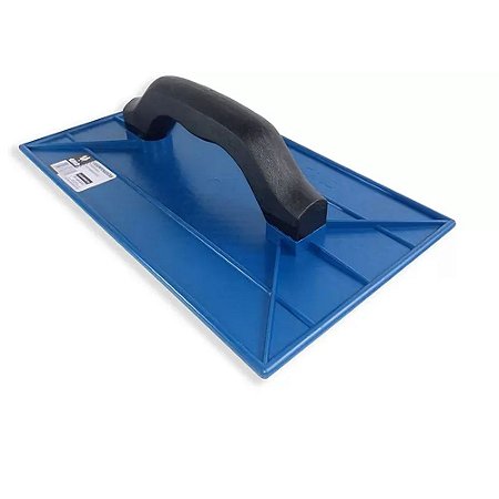 Desempenadeira Plástica Corrugada Azul 22X34 - GALO