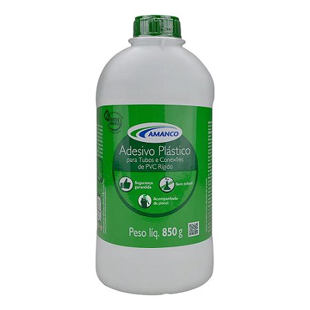 Adesivo Plástico PVC 850g - AMANCO