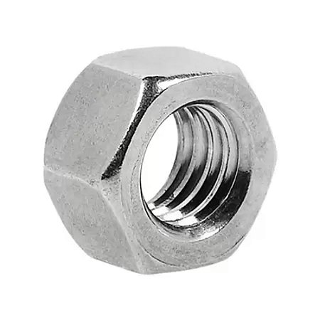 Porca Sextavada Zincada 3/8 CH 9/16 Pct C/ 200 - NEW-FIX