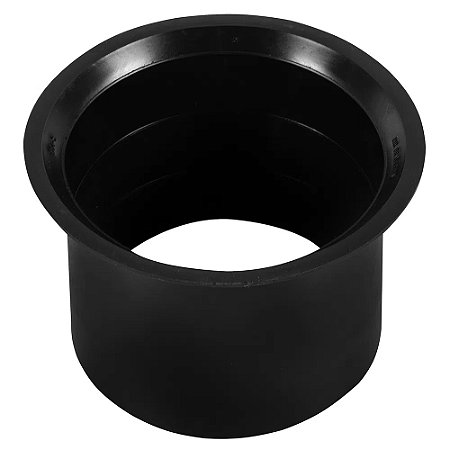 Bolsa de Ligação Preta para Vaso Sanitário 4''  - ALUMASA