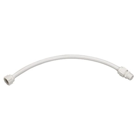 Engate Plástico Flexível Branco 30cm Pct C/ 20 - LUCONI