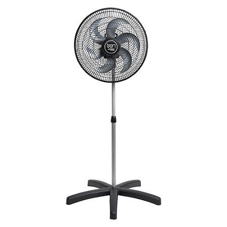 Ventilador Oscilante Coluna PP Premium Preto 50cm 140W 127V - TRON