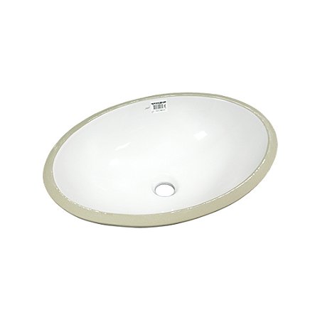 Cuba de Embutir Oval Lavatório Branco - JAPI