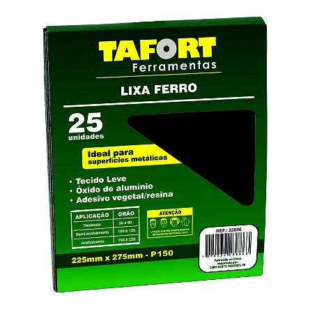 Lixa Ferro Gr 150 (25Pcs) - TAFORT