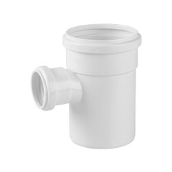 Tê Redução Esgoto 100mm X 50 mm Pct C/10 - PLASTUBOS