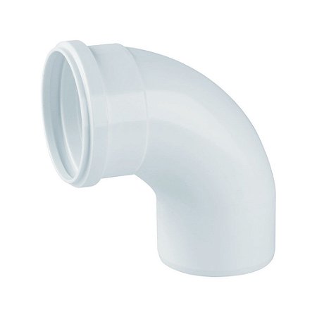 Curva 90º Curta Esgoto 100mm Pct/10 - PLASTUBOS