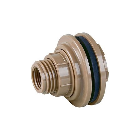 Adaptador Soldável com Flange 60mm X 2" Pct/5 - PLASTUBOS