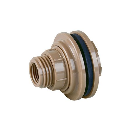 Adaptador Soldável com Flange 25mm X 3/4" Pct C/ 10 - PLASTUBOS