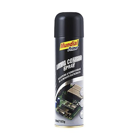 Limpa Contato Spray 300ml - MUNDIAL PRIME