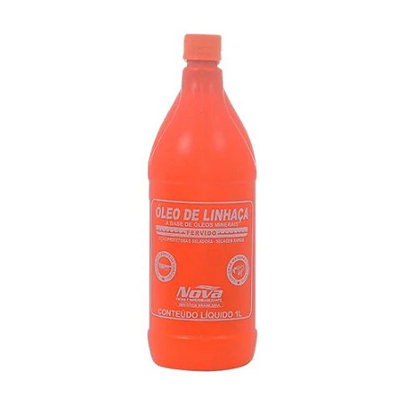 Óleo De Linhaça 1 Litro - NOVA