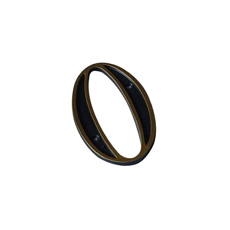 Número Plástico Dourado Nº 0 Pct C/ 10 - EMAVE
