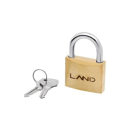 Cadeado Latão 20mm - LAND
