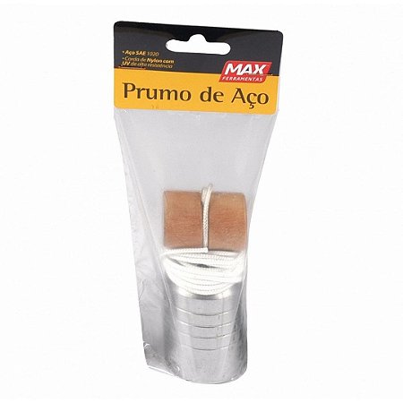 Prumo De Parede 500Gr - MAX FERRAMENTAS