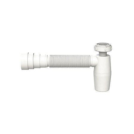 Sifão Copoflex Anel Plástico Branco Especial - VALEPLAST