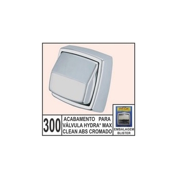 Acabamento Para Válvula Hydra Max Clean Abs Cromado - Mix Plastic