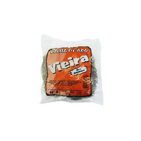 Palha De Aço Nº 0 (20Un) - VIEIRA