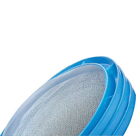 Peneira Feijão 55cm Aro Plástico Azul - TELAS MM
