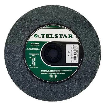 Rebolo Reto Ferro/Aço 6 X 3/4" A 46 - TELSTAR