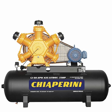Compressor 60APW RCH 425L Trifásico 220/380 (fechado) IP55 - CHIAPERINI