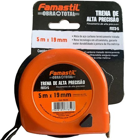 Trena Alta Precisão Fx T3 (5M x 19mm) - FAMASTIL