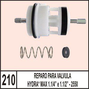 Reparo Para Válvula Hydra Max 1.1/4 E 1.1/2 - 2550 - Mix Plastic