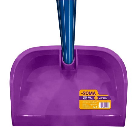 Pá Plastica P/ Lixo C/ Cabo Articulado - ROMA