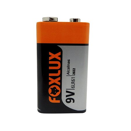 Bateria Alcalina 9V Blister C/1  - FOXLUX