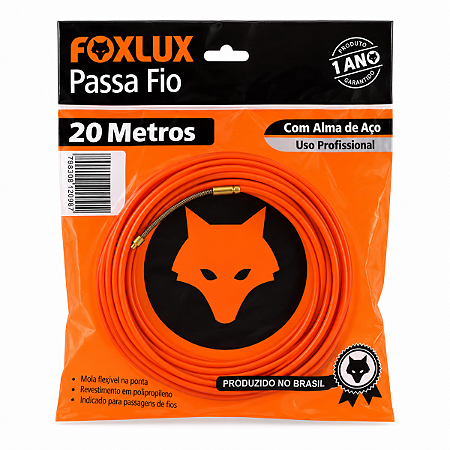 Passa Fio Com Alma De Aço 20 Metros - FOXLUX