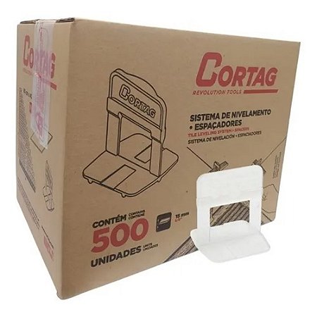 Espaçador Nivelador 1,5mm Cx C/ 500 - CORTAG