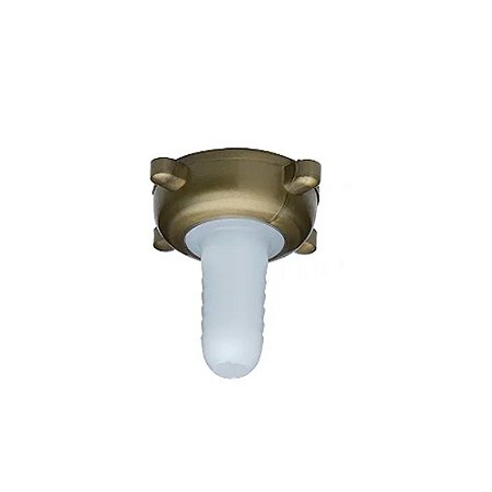Bico De Torneira Plástico 3/4X1/2 C/ Porca Bronze 3/4 - LUCONI