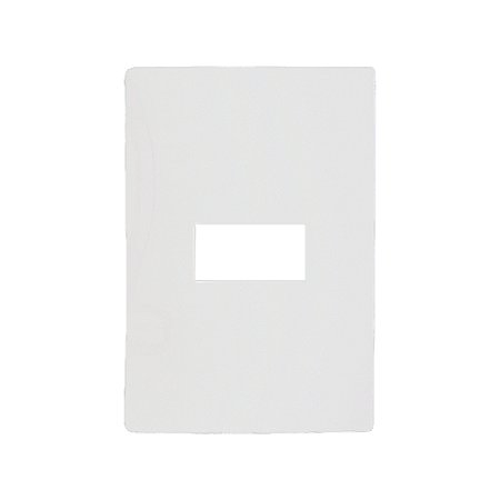 Placa 4X2 1 Módulo Horizontal C/ Suporte I9 - ILUMI