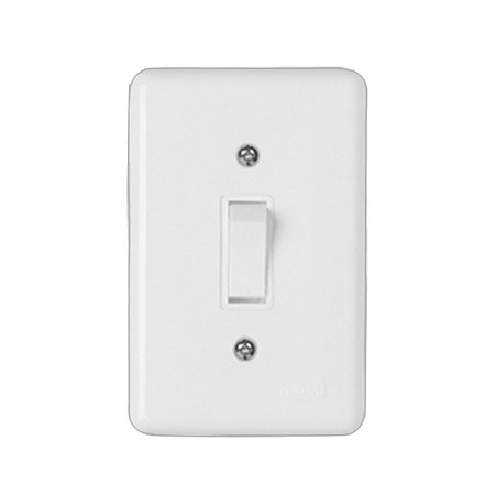 Conjunto Interruptor 1 Tecla Paralela C/ Placa 4X2 I9 - ILUMI