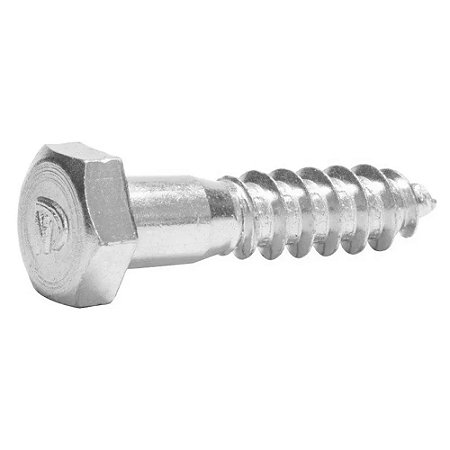 Parafuso Sextavado Rosca Soberba Zinc 5/16X60 Pct C/ 100 - NEW-FIX