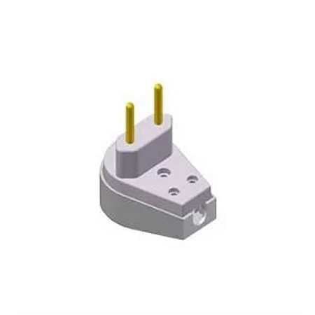 Pino Macho Prensa Cabo Gigante 10A 250V Cinza Pct C/ 10 - ILUMI