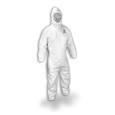 Macacão de Segurança Branco KT6 T11 XXG (CA 48789) - KALIPSO