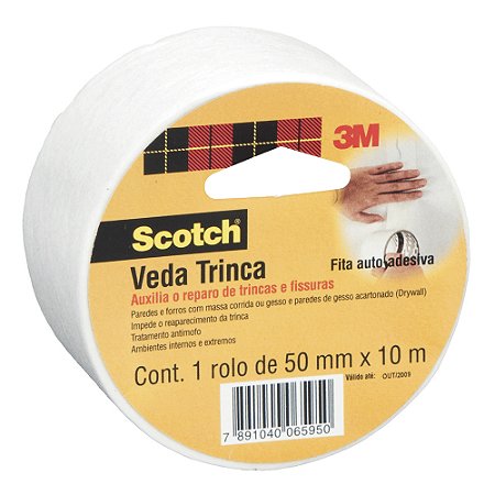 Fita Veda Trinca Scotch 50mmx10m - 3M
