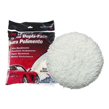Boina de Lã Branca Dupla-Face - 3M
