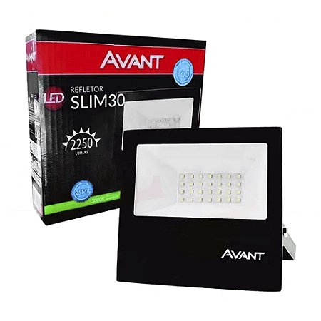 Refletor Led Slim 30W 6500K BIV 2250 - AVANT