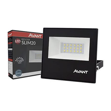 Refletor Led Slim 20W 6500K BIV 1500 - AVANT