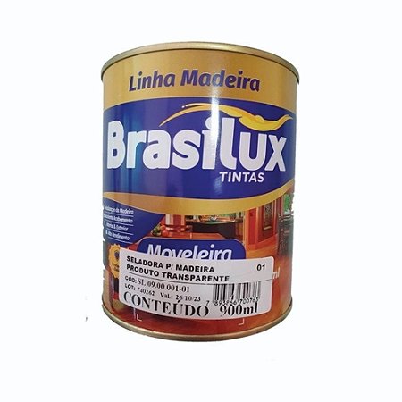 Seladora Transparente P/ Madeira 0,9L - BRASILUX