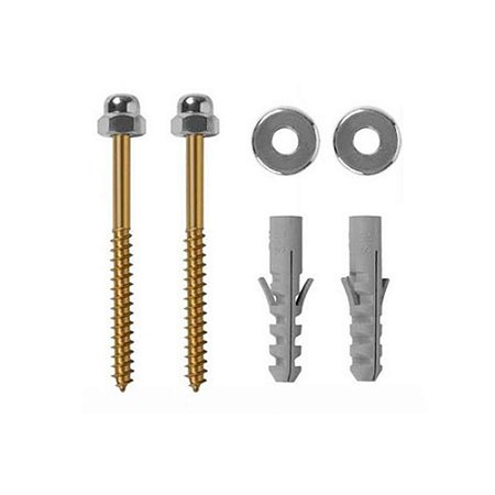 Parafuso Sanitário Latonado B-10 Pct C/100 - GOFIX