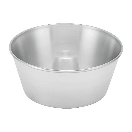 Forma Pudim Polida Alumínio 22x10CM - PANELUX