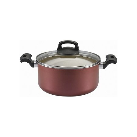 Caçarola C/Tampa Cereja Antiaderente 20CM - PANELUX