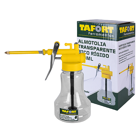 Almotolia Transpar Bico Rígido 350ml - TAFORT