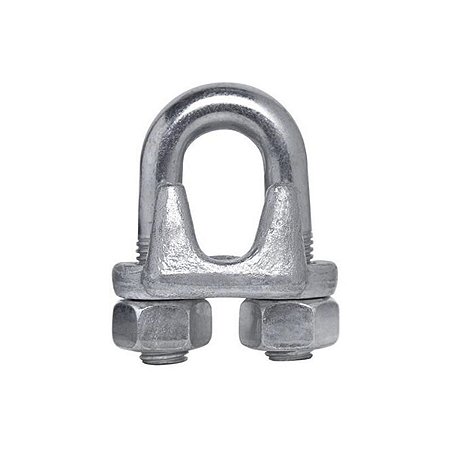 Grampo Cabo de Aço 3/8" Pct C/20  - FRATI